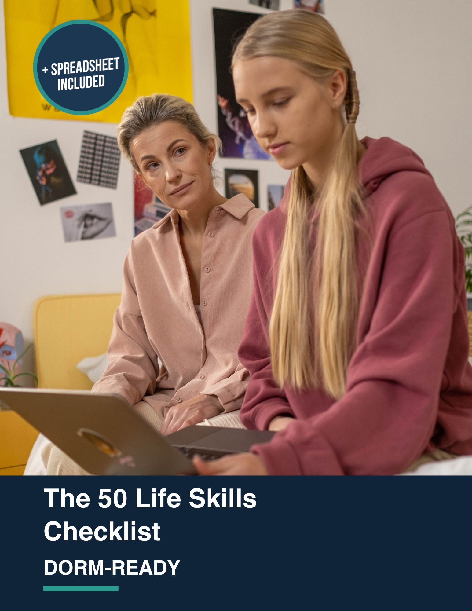 The College Life Skills Bundle: 50 Things Your Teen Needs to Know + Planning Spreadsheet